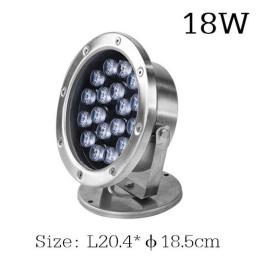 Led Underwater 3W 9W 15W 18W 24W Light Pond Submersible IP68 Night Lamp DC 12V 24V Outdoor Garden Swimming Pool Party Landscape