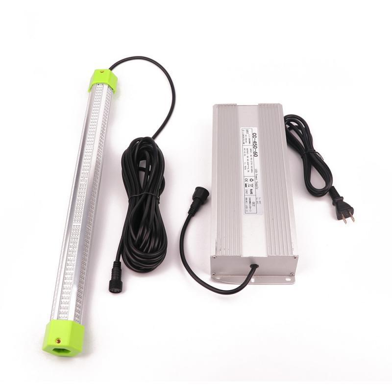 AC 110V 220V 450W Green White Blue Yellow IP68 Aluminum High Power LED Fish Attracting Lure Submersible Underwater Fishing Light