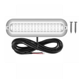 LED Underwater Light 42LED Pool Light Waterproof IP68 Stainless Steel Visible Underwater Light For Pool Boat Yacht White RGB