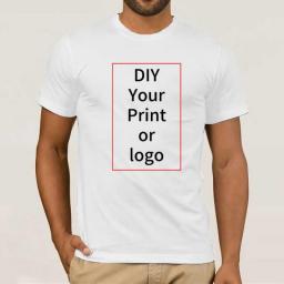 Custom T Shirt For Men Women Make Your Design Logo Text Men Women Print Original Design High Quality Gifts Tshirt Womans Tshirt