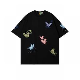 Sweatshirt T-shirt Y2k Streetwear Loose Vintage Clothes Tops 2023 Summer Harajuku Casual Gothic Oversized Cartoon Patchwork Top