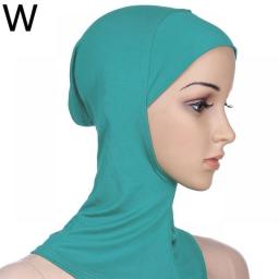 Women Muslim Underscarf Head Cover Muslim Headscarf Inner Hijab Caps Islamic Underscarf Ninja Hijab Scarf Hat Cap Bone Bonnet