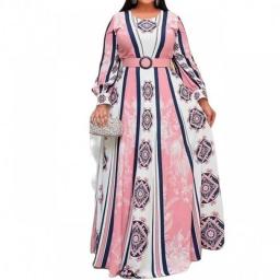 African Dresses For Women Robe Africaine Femme Long Maxi Dashiki Print Outfits Moroccan Kaftan Dubai Muslim Fashion Abaya