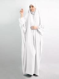 10 Colors Eid Mubarak Kaftan Dubai Abaya Muslim Prayer Dress Turkey Dresses Abayas Women Robe Musulman De Mode Vetement Djellaba