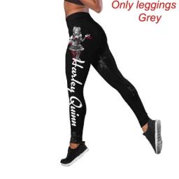 Halloween Hollow Tank Top & Legging For Women 3D Print Sleeveless Shirt Summer Vest Yoga Leggings Suit Sportswear Suit