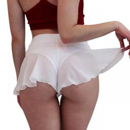 Womens Sexy Sports Shorts Tennis Skirt Girls Gym Short Dance Skirt Shorts 2021 Solid Color Pantskirt Anti-emptied Short Pants