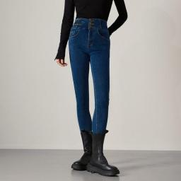 Fashion Casual Ladies Denim Pants High Quality Womens Skinny Jeans Woman