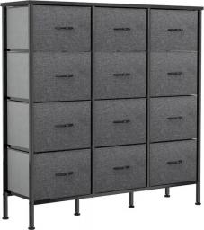 LISM 12-Drawer Vertical Dresser Clothes Storage Drawers, Closet Organizer, Tall Dresser For Closet, Bedroom, Entryway, Nursery