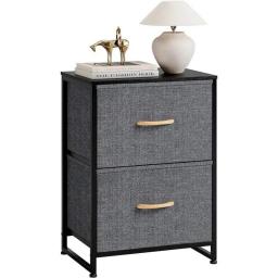 Nightstand For Bedroom With Drawers, Small Dresser, Bedside Furniture