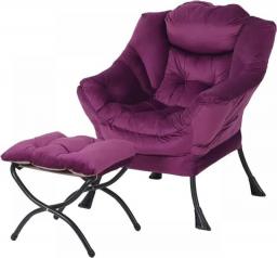 Modern Large Leisure Chair, Lazy Chair With Footrest, Leisure Sofa Armchair, Reading Chair