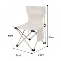 Travel Ultralight Folding Chair Strong Load-bearing Garden Outdoor Camping Portable Beach Hiking Picnic Fishing Seat Chair Stool