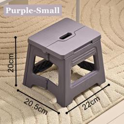 Portable Plastic Folding Stool, Outdoor Foldable Fishing Chair, Ultralight Collapse Stool For Home, Travel, Beach, Hiking, Beach