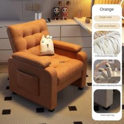 Lazy Computer Chair Home Office Back Sitting Comfortable Sofa Chair Bedroom Internet Café Gaming Chair Furniture Muebles