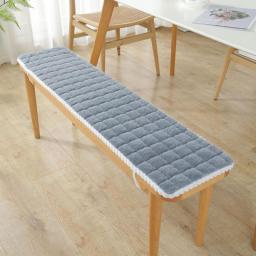 Soft Plush Bench Cushion Keep Warm Restaurant Cushion Customizable Sofa Cover For Dining Room Bench Porch Stool