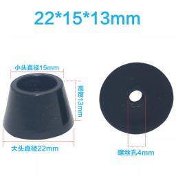 8/4/2pcs Foot Pad Full Rubber Tips Table Box Speaker Furniture Leg Shock Stand Absorber Non-slip With Gasket
