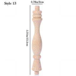 High Quality European Style Solid Wood Carved Furniture Foot Legs Cabinet Seat Feets Vintage Home Decor Decoration Accessories
