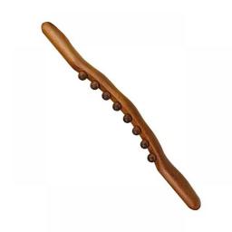 Massager For Body Natural Carbonized Wood Scraping Massage Stick Back Massager SPA Therapy Tool Point Treatment Guasha Relax