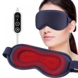 Electric Vibration Eye Massager Heated Eye Mask Wireless Relieve Eye Strain Dark Circles Dry Eye Fatigue Relief Sleeping Mask