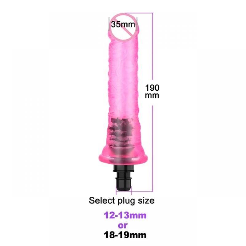 XFOX Adult Massage Gun Head for Women Sex Machine Dildo Dick Vaginal Vibrator Strike Sex Toy Fascial gun Crystal Head