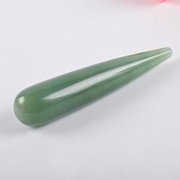 Jade Massage Wand Gua Sha Tool Acupoint Pen Health Care Body Natural Stone Massager Point Meridian Face Body By Self Healing