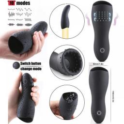 10 Modes Dildo Machine Rechargeable Clitoris Sucker Woman Hand Erotic Products Membership For Women Vibrator Men Thick 0104
