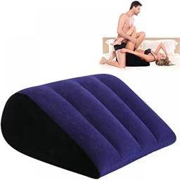 Sex Toy Pillow For Couple Position Cushion Backrest Triangle Lnflatable Furniture Adult Supplies Support Sexual Love Swing Kit