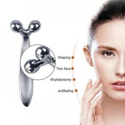 3D Roller Massager Face Massage Y Shape 360 Rotate Thin Face Body Shaping Relaxation Lifting Wrinkle Remover Facial Massage