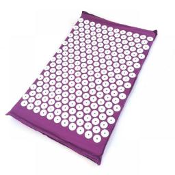 Yoga Acupoint Massage Pad Neck, Back, And Foot Massage Household Acupuncture Pillow Massage Pillow Purple