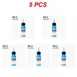 1~5PCS 30ml Brand Professional Tattoo Ink Pigment For Body Safe Rave Natural Permanent Makeup Tattoo Machine Supplies