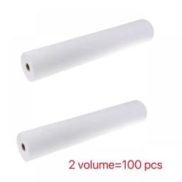2 Roll Sheets Disposable Spa Salon Massage Bed Sheets Non-Woven Headrest Paper Roll Table Cover Tattoo Supply Massage Mattress