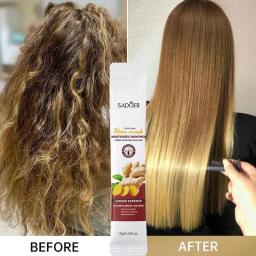 Magical Keratin Hair Mask 5 Seconds Fast Repairing Damaged Frizzy Hairs Soft Smooth Shiny For Permanent Straightening Hair Care