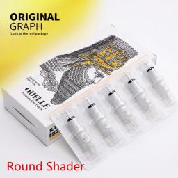 One Box Of 20PCS Premium Tattoo Needle Cartridges - Round Shader 3/5/7/9/11/14RS