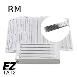 50 PCS Mixed Lot 5/7/9/11/13 RM Disposable Sterile Standard Tattoo Needles Round Magnum For Machine Grips Tips Supply