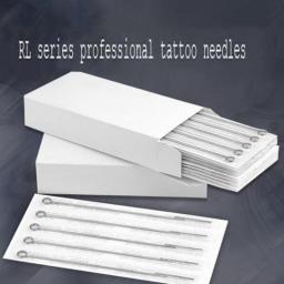 5pcs Assorted Sterilized Tattoo Needles 3/5/7/9RL Professional Tattoo Needles Steel Disposable Needles Tattoo Permanent Makeup