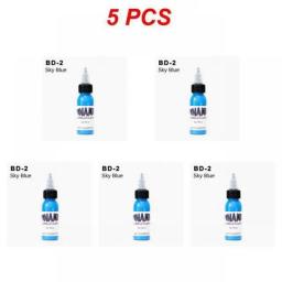 1~5PCS 30ml Brand Professional Tattoo Ink Pigment For Body Safe Rave Natural Permanent Makeup Tattoo Machine Supplies