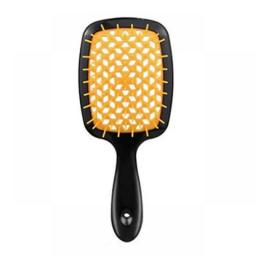 Colorful Hair Brush Detangling Tangled Hair Comb Hollow Out Massage Combs Anti-Static Hair Comb Salon Hairdressing Styling Tools