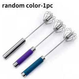 1pcs Salon Barber Hairdressing Whisk Semi-automatic Hair Color Dye Cream Whisk Kitchen Balloon Mixer Stirrer Tools