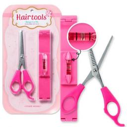 Hair Bangs Trimmer Scissor DIY Hair Clippers Trimmer Level Instrument Ruler Women Girls Kid Hair Bang Styling Tool