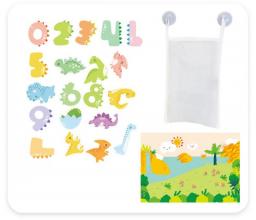 Soft EVA Paste Early Educational DIY Puzzle Toys Animal Sticker Bath Floating Bathtub Traffic Baby Bathroom Toys For Babies Gift