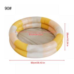 150cm-90cm Inflatable Swimming Pool Baby Toys Outdoor Paddling Pool Infant Pool Round Children Pool Swimming Ring Room Bath Pool
