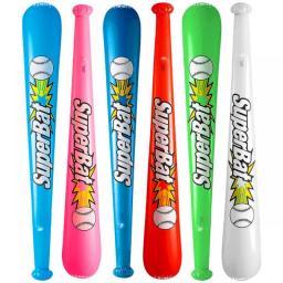 6Pcs/Set Inflatable Baseball Bat Inflatable Hammer Stick Balloon Toy Carnival Party Kids Birthday Gifts Pool Water Game Toy
