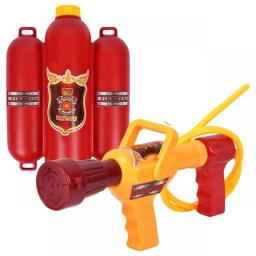 Children Fireman's Backpack Water Gun Pistol Water Guns Beach Outdoor Games Toy Extinguisher Soaker Toys For Boy Girls Kids Gift