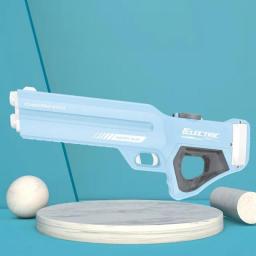 Water Gun Electric Fully Automatic Suction High Pressure Water Blaster Pool Toy Gun Summer Beach Outdoor Toy For Girls Boys Gift