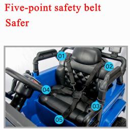 Children's Electric Car Seat Belt, Can Ride On Baby Electric Toy Car Seat Safety Accessories, Five-point Seat Belt