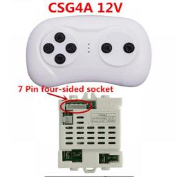 CSR-12T-2A CSG4A 12V  2.4G Bluetooth Remote Control And Receiver Accessories For Kids Powered Ride On Car Replacement Parts