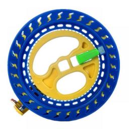 Kite Reel Winder Fire Wheel String Flying Handle Tool Twisted String Line Outdoor Round Blue Grip For Fying Kites 200-500M