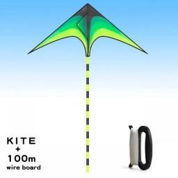 YongJian Large Delta Kite For Kids & Adults Easy To Fly Large Huge Delta Kite Come With 6m Tail Easy To Fly Kite Outdoor Toy