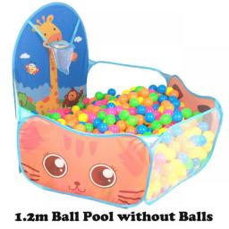1.2M Baby Playpen Ball Pool For Children Playpen Inflatable Toys Balls For Baby Pool Children's Pool Balls Dry Pool With Balls