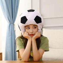 Football Hat Cartoon Headwear Funy Cute Festival Halloween Carnival Party Anime Cosplay Unisex