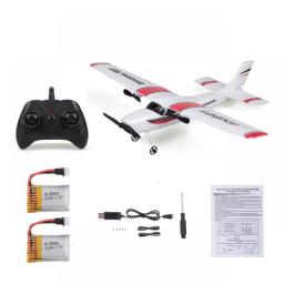 FX801 RC Plane EPP Foam Glider Remote Control Airplane 2.4G 2CH RTF Fixed Wingspan Aircraft Fighter Toys Gifts For Children